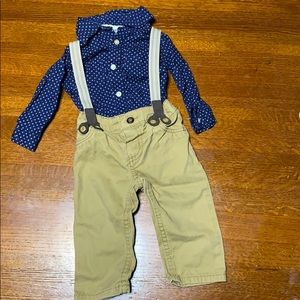 Button up and suspenders